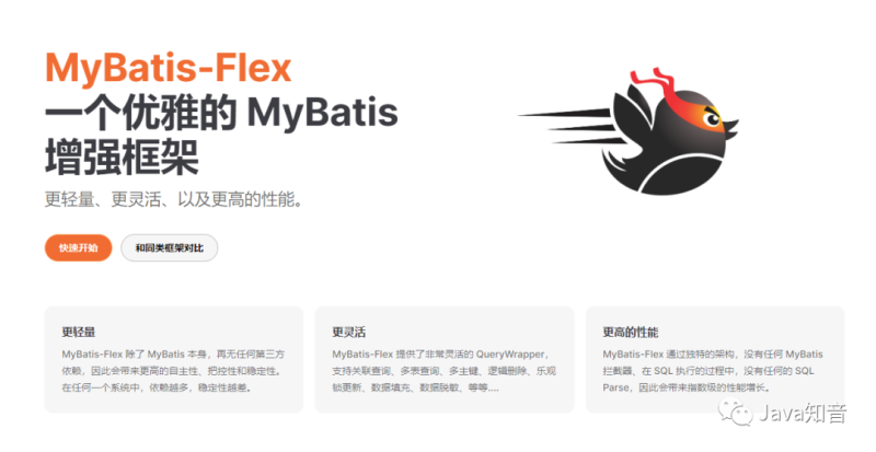 超越 MyBatis-Plus,来领略一下 MyBatis-Flex 的优雅魅力吧!-IT面试星球