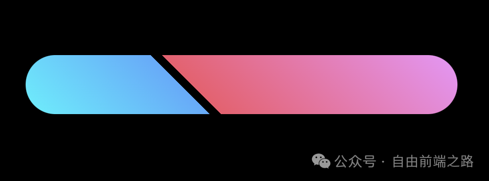 linear-gradient  纯CSS实现斜边圆角长方形-IT面试星球
