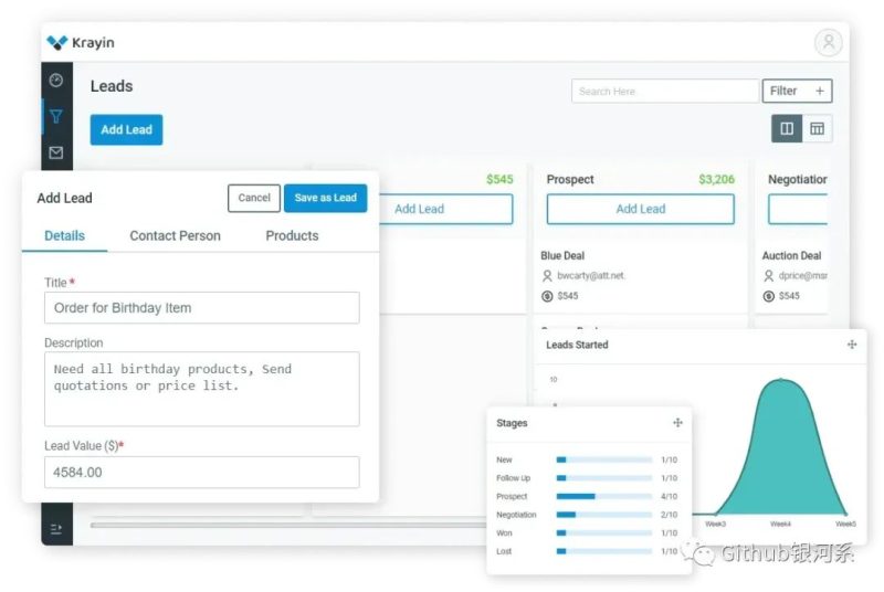 Github上一款强大的CRM工具:Krayin Laravel-CRM,打造高效客户关系管理系统-IT面试星球