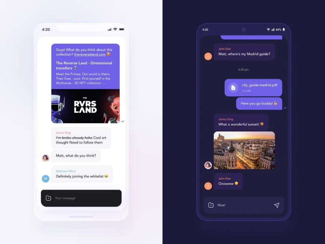 一款 Flutter 实现的开源跨平台聊天应用