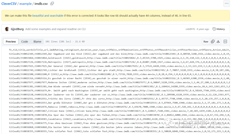 一个聪明的Python工具:CleverCSV,简化处理语言风格混乱CSV文件的利器-IT面试星球