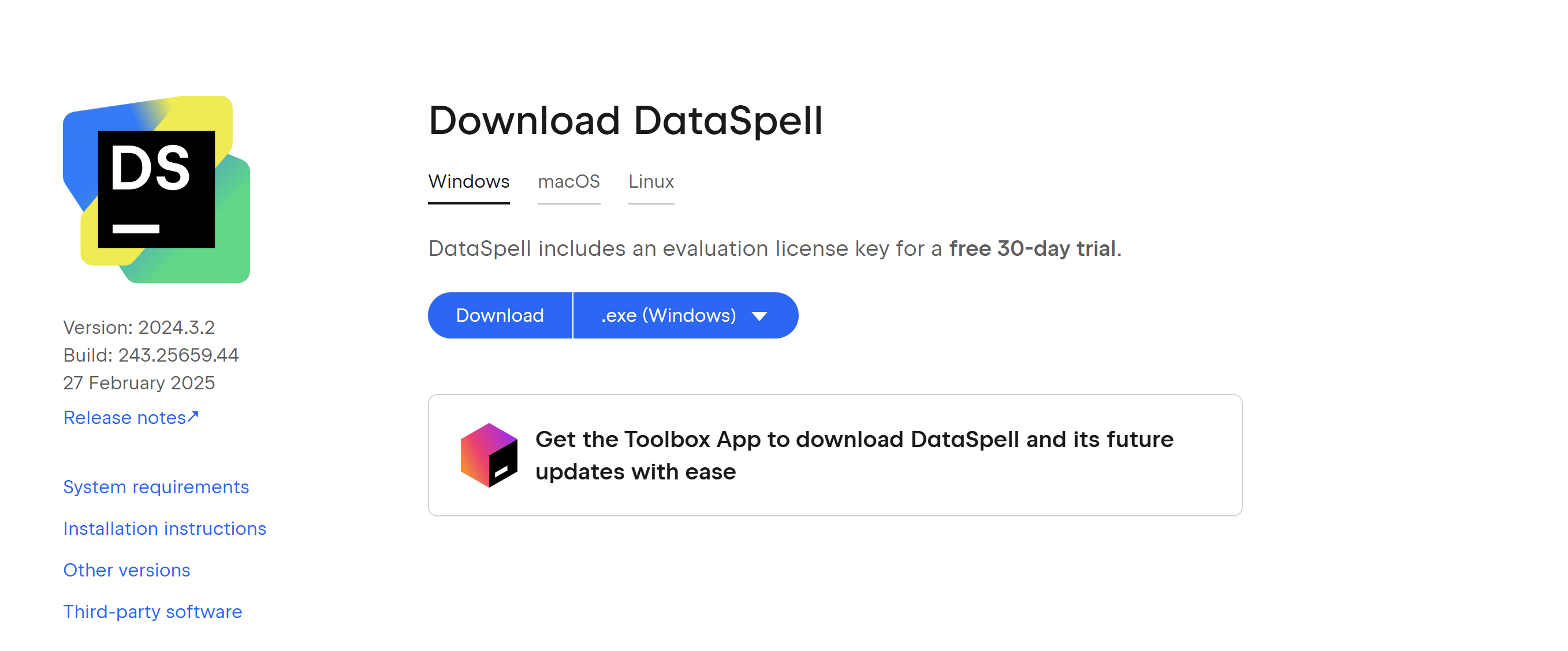 2024.3.2 DataSpell激活教程（亲测有效，附激活码）