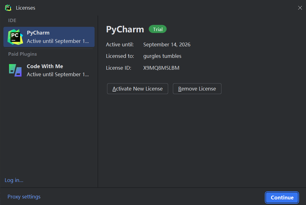 Pycharm 2024.1 最新激活破解教程（附激活码，亲测有效）